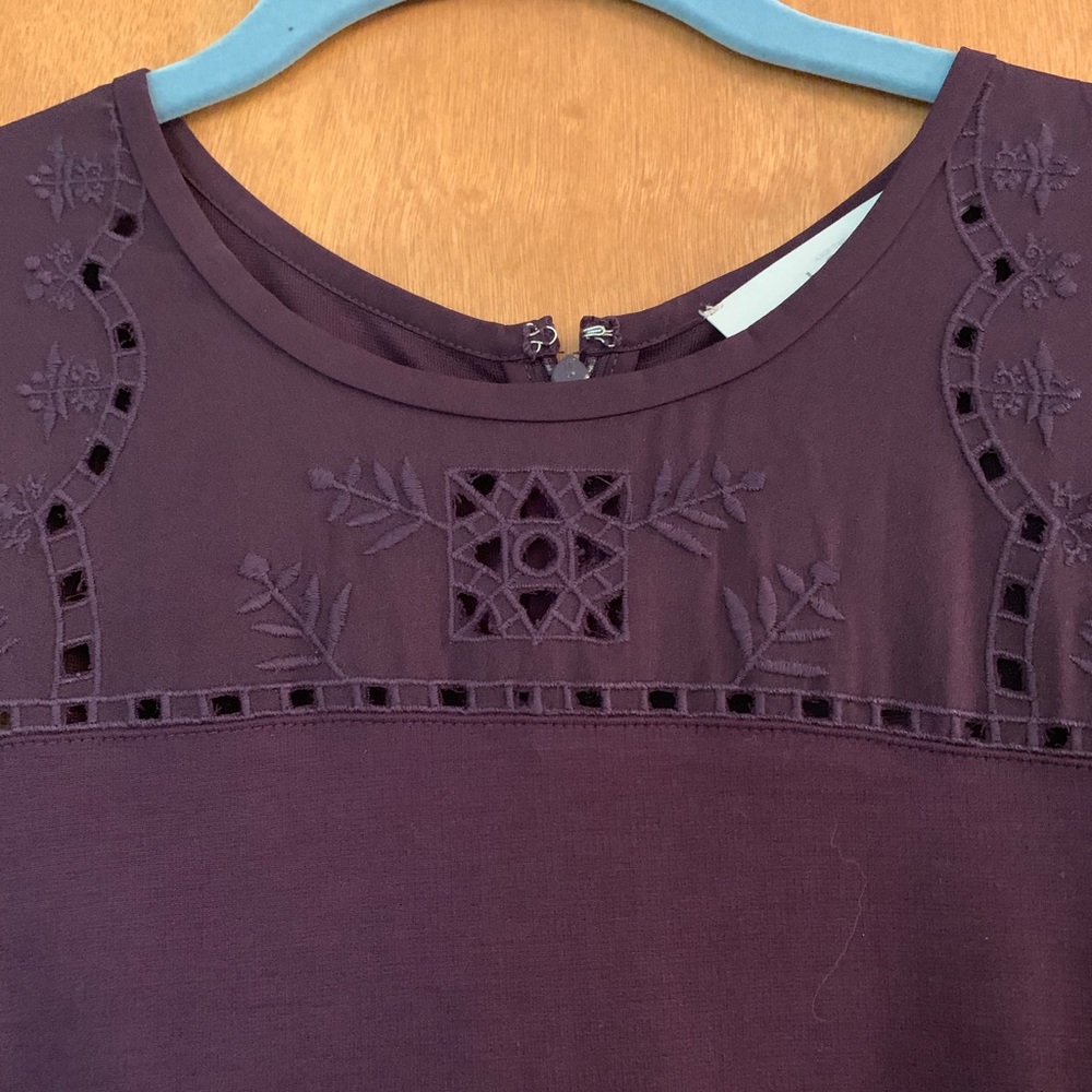 LOFT Knit Fit and Flare Dress